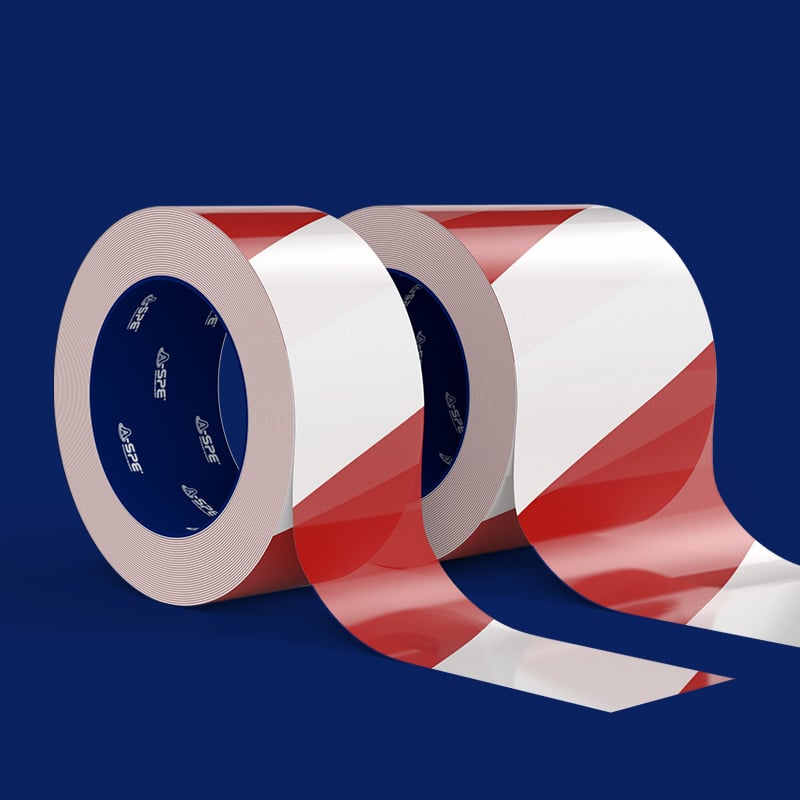 two roll of warning barrier tape