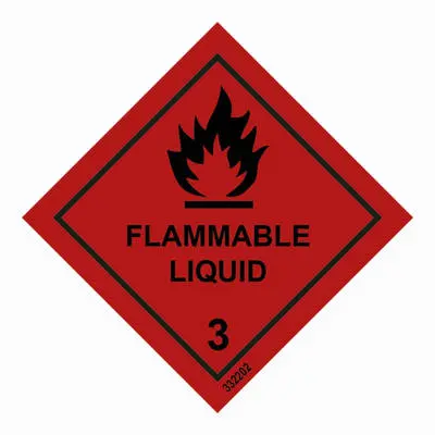 Hazard labelling symbol Flammable liquid