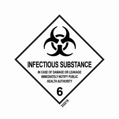 Hazard labelling symbol Infectious substance