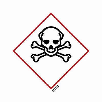 Hazard labelling symbol Toxic