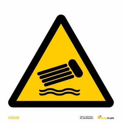 Warning sign inflatables