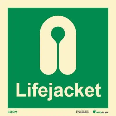 Lifesaving Sign lifejacket