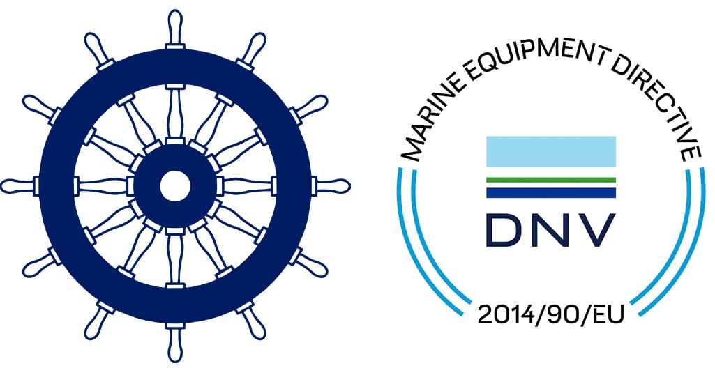 logo of marine equipment directive dnv 2014/90/eu