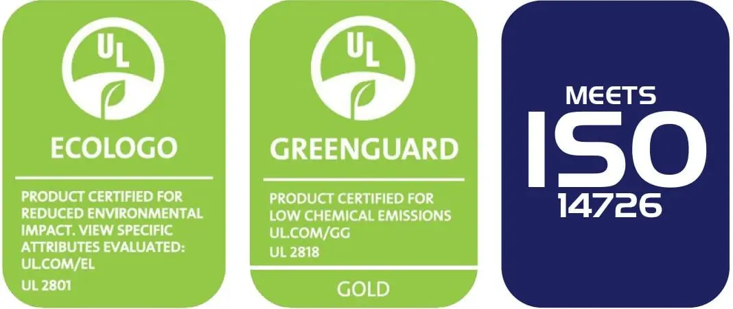 ecologo greenguard iso 14726